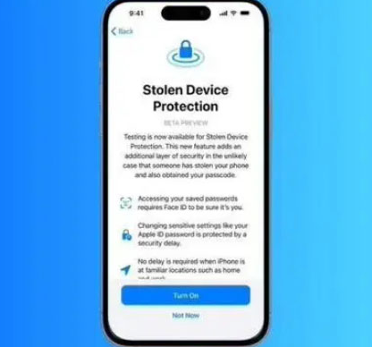 汾西苹果授权维修店分享被盗设备保护功能开启方法 