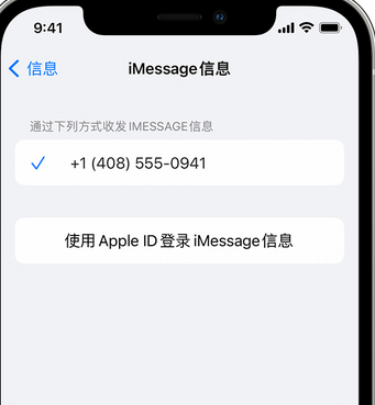 汾西apple维修iPhone上无法正常发送iMessage信息 